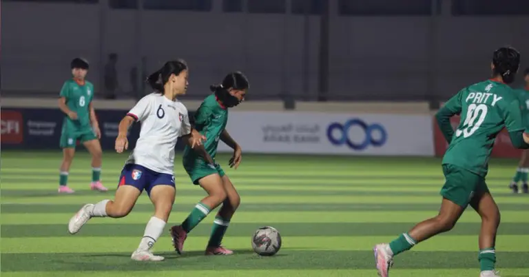 চাইনিজ-তাইপের কাছে হেরে বিদায় বাংলাদেশের